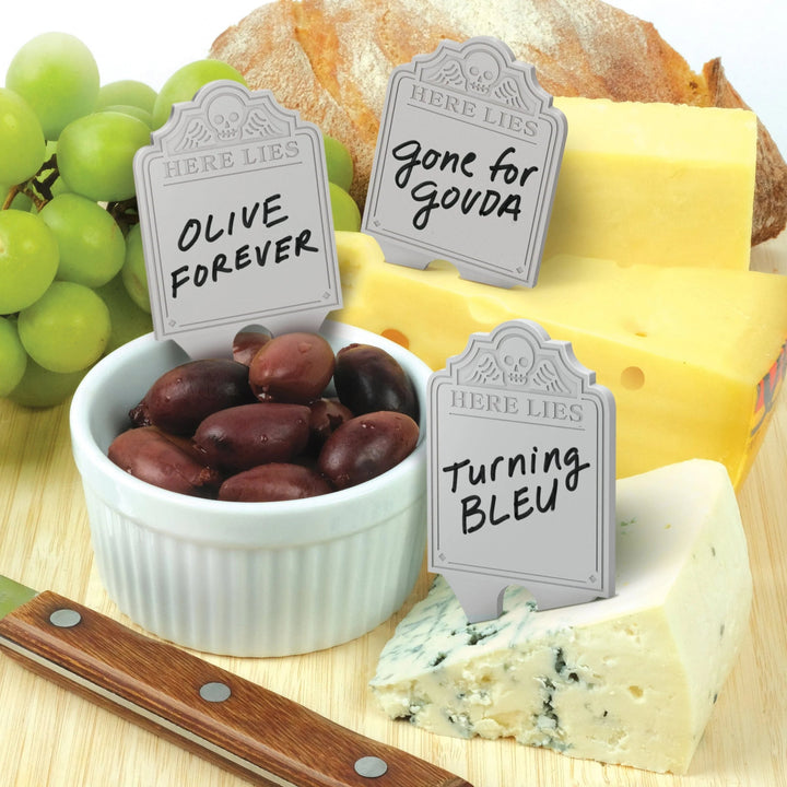 Grave Markers- Food Signs  Fred & Friends  Paper Skyscraper Gift Shop Charlotte