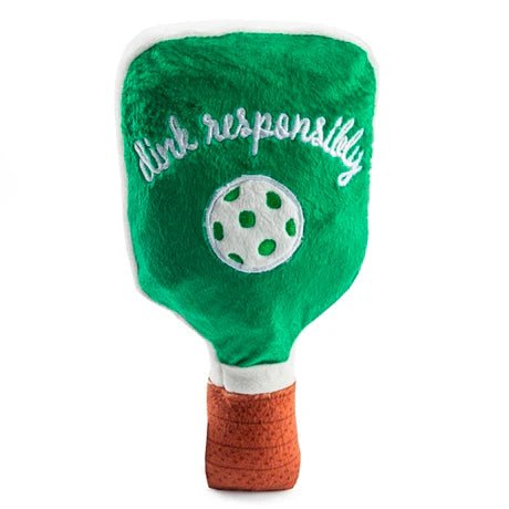 Green Stripe Pickleball Paddle Dog Toy Pets Haute Diggity Dog  Paper Skyscraper Gift Shop Charlotte
