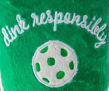 Green Stripe Pickleball Paddle Dog Toy Pets Haute Diggity Dog  Paper Skyscraper Gift Shop Charlotte