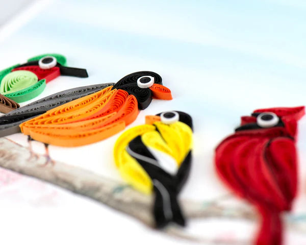 Songbirds Everyday Greeting Card Cards Quilling Card Paper Skyscraper Gift Shop Charlotte