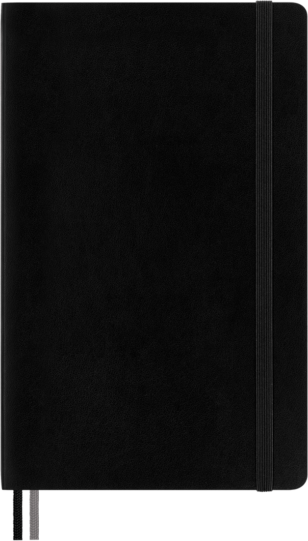 Ruled Soft Cover Notebook | Large | Black BOOK Moleskin  Paper Skyscraper Gift Shop Charlotte