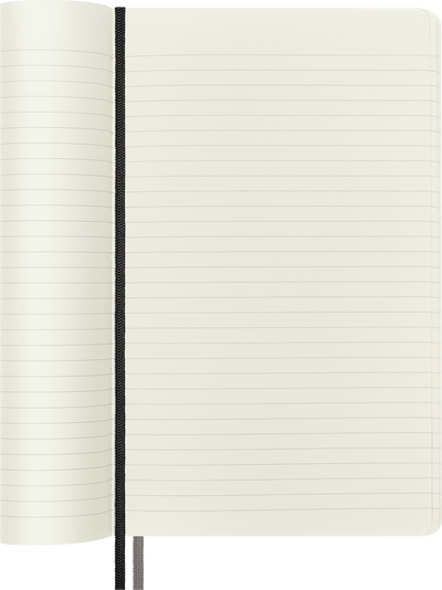 Ruled Soft Cover Notebook | Large | Black BOOK Moleskin  Paper Skyscraper Gift Shop Charlotte