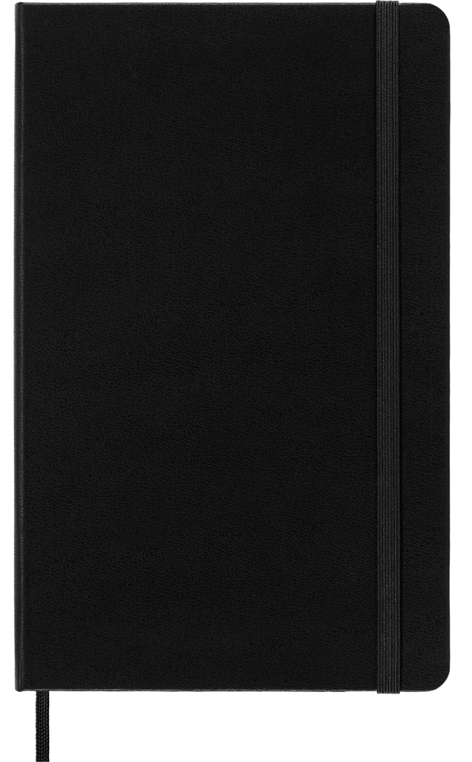 Squared | Black | Hard Cover | Large Notebook BOOK Moleskin  Paper Skyscraper Gift Shop Charlotte