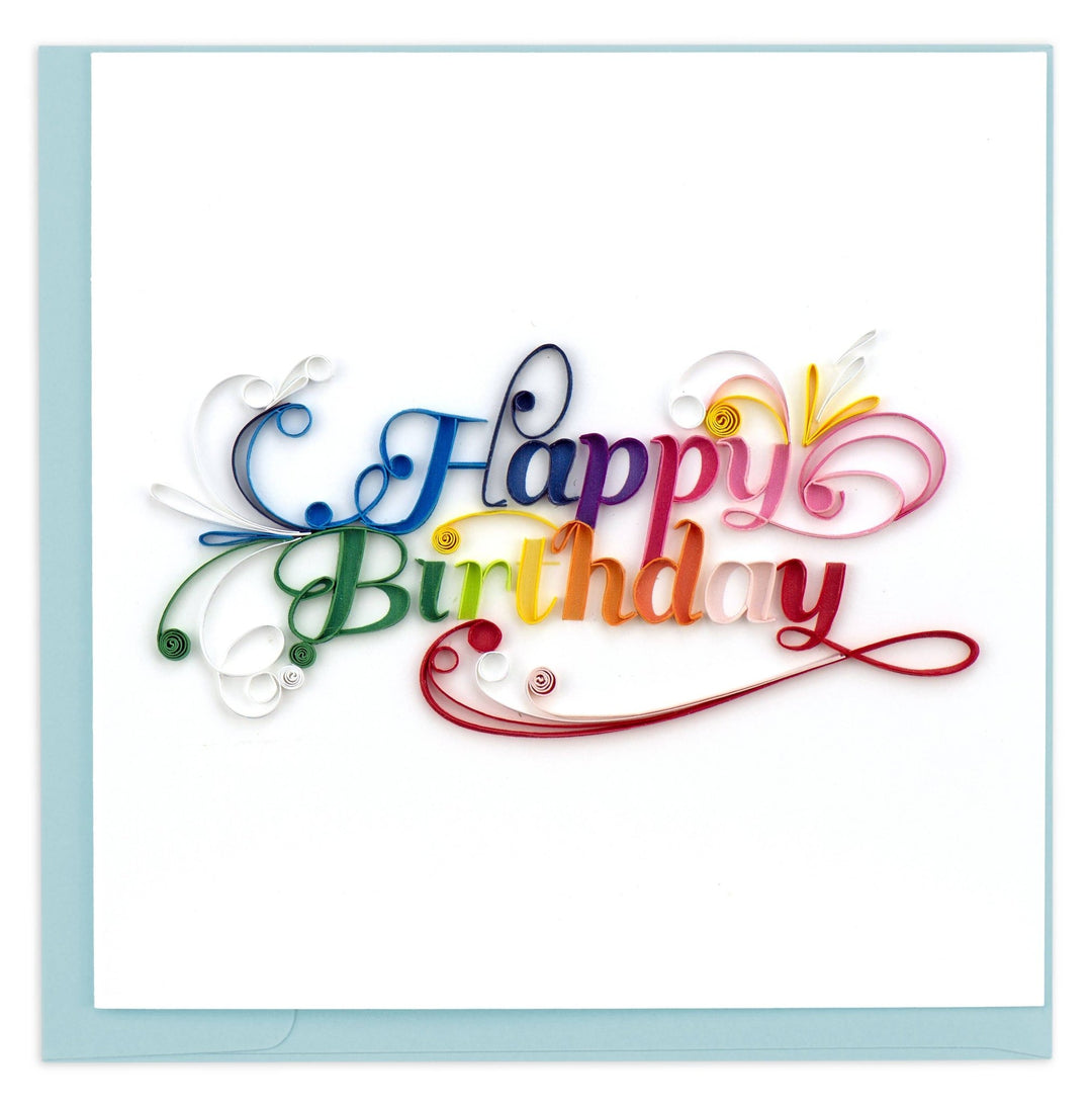Happy Birthday Card Cards Quilling Card  Paper Skyscraper Gift Shop Charlotte