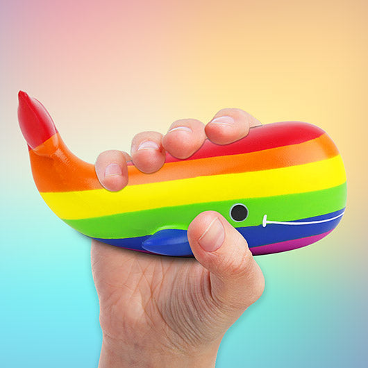 Homo-sexu-whale Stress Toy  Gift Republic  Paper Skyscraper Gift Shop Charlotte