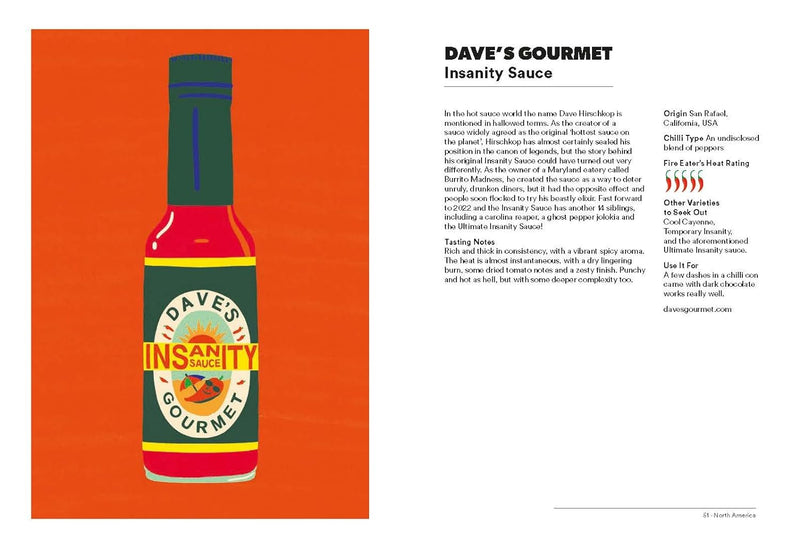 Hot Sauce: A Fiery Guide to 101 of the World&