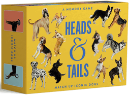 Heads & Tails: A Dog Memory Game: Match Up Iconic Dogs BOOK Penguin Random House  Paper Skyscraper Gift Shop Charlotte