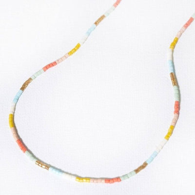 Everly Amalfi Beaded Necklace Jewelry ink + alloy  Paper Skyscraper Gift Shop Charlotte