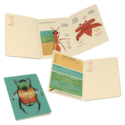 Entomology - A Naturalist's Notebook notebooks Unemployed Philosophers Guild  Paper Skyscraper Gift Shop Charlotte