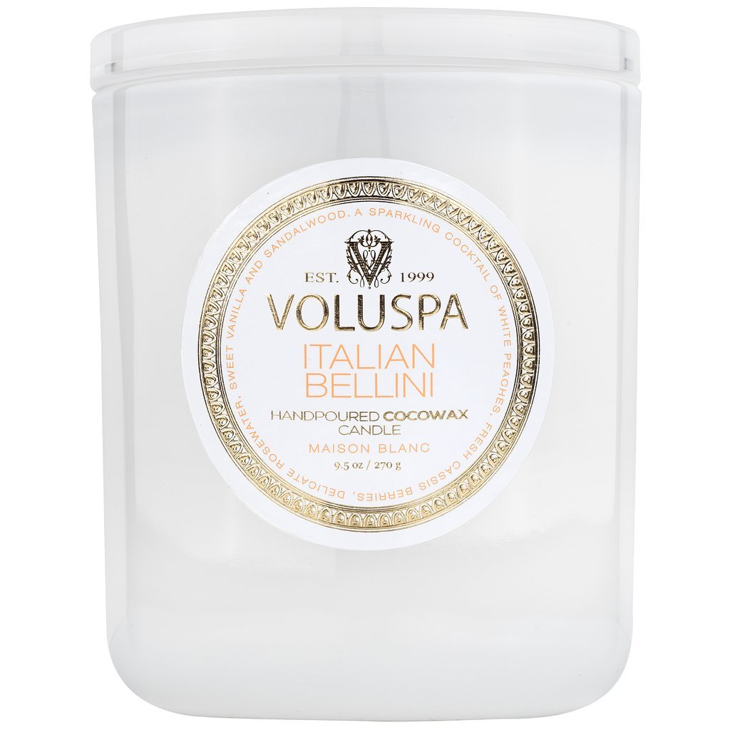 Italian Bellini |Voluspa Boxed Jar Candles Voluspa Paper Skyscraper Gift Shop Charlotte