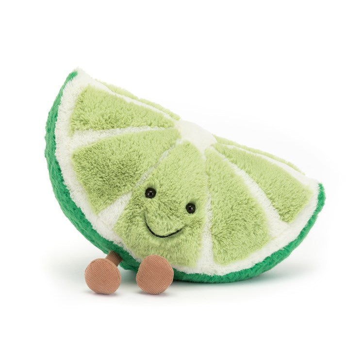 Amuseable Slice of Lime Stuffed Animals Jellycat  Paper Skyscraper Gift Shop Charlotte