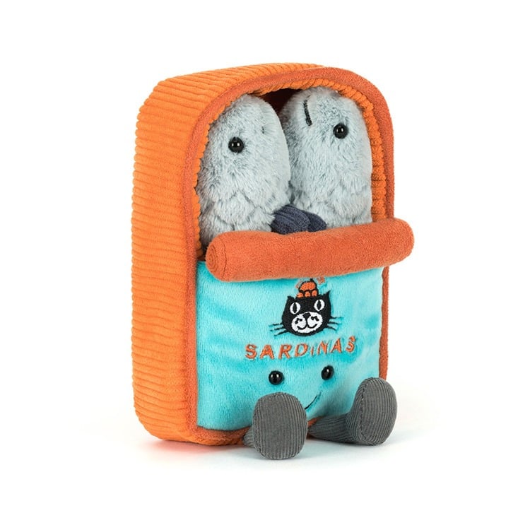 Amuseables Sardine Tin Stuffed Animal Jellycat Paper Skyscraper Gift Shop Charlotte