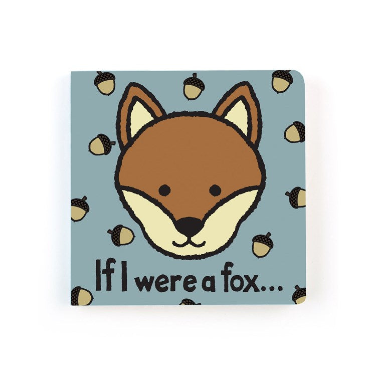 If I Were a Fox by Jellycat | Board Book BOOK Jellycat  Paper Skyscraper Gift Shop Charlotte