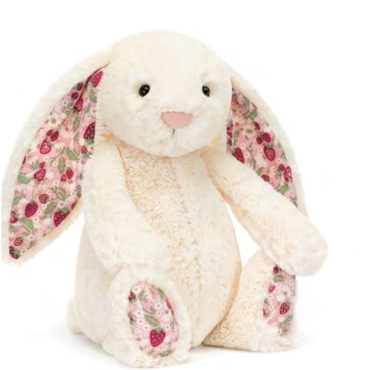 Blossom Cream Bunny 'Berry' Original Stuffed Animals Jellycat  Paper Skyscraper Gift Shop Charlotte