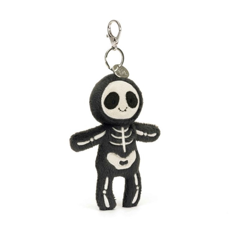 Skeleton Bob Bag Charm Stuffed Animals Jellycat  Paper Skyscraper Gift Shop Charlotte