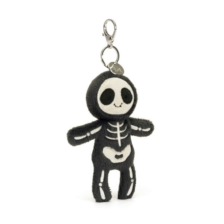 Skeleton Bob Bag Charm Stuffed Animals Jellycat  Paper Skyscraper Gift Shop Charlotte