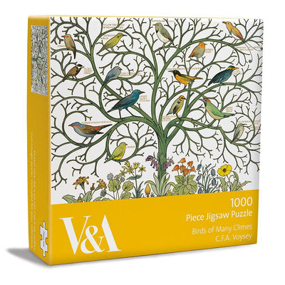 V&A Birds of Many Climes 1000 Piece Jigsaw Puzzle Puzzles Notes & Queries  Paper Skyscraper Gift Shop Charlotte