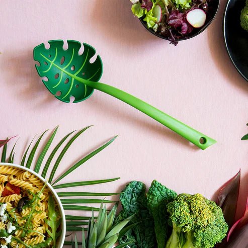 Jungle Spoon Slotted Serving Spoon Kitchen - Servewear OTOTO Paper Skyscraper Gift Shop Charlotte
