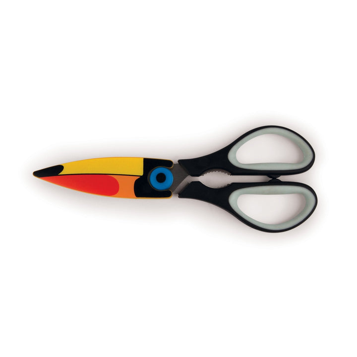 Toucan Kitchen Shears | Kikkerland Kitchen - Gadgets Kikkerland Paper Skyscraper Gift Shop Charlotte
