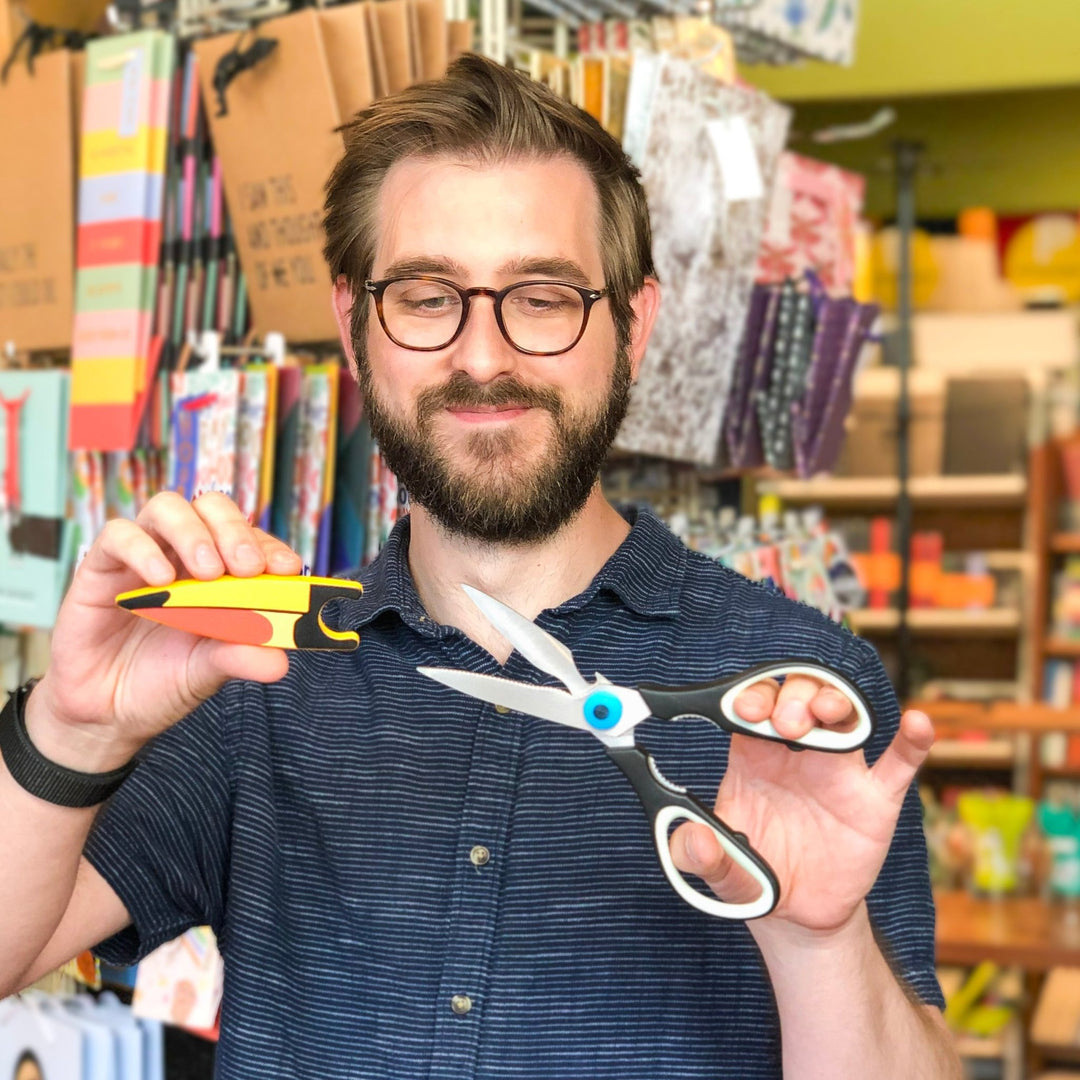 Toucan Kitchen Shears | Kikkerland Kitchen - Gadgets Kikkerland Paper Skyscraper Gift Shop Charlotte