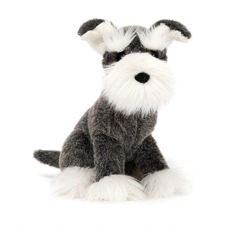 Lawrence Schnauzer Stuffed Animals Jellycat  Paper Skyscraper Gift Shop Charlotte
