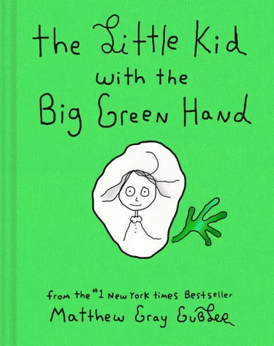 The Little Kid with the Big Green Hand | Hardcover BOOK Abrams  Paper Skyscraper Gift Shop Charlotte