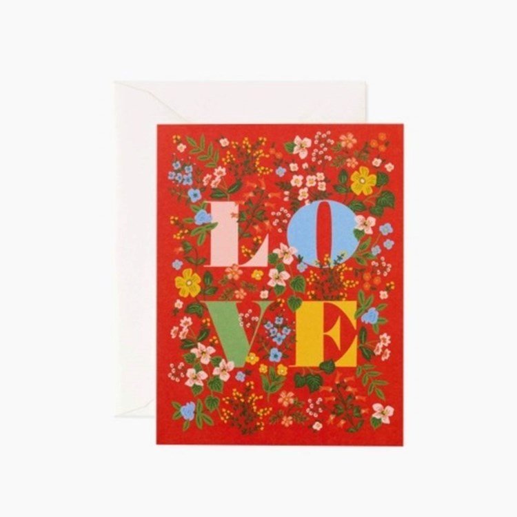 Mayfair Love Card Cards Rifle Paper Co  Paper Skyscraper Gift Shop Charlotte