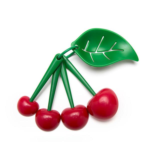 Ototo Mon Cherry Measuring Spoons and Egg Separator