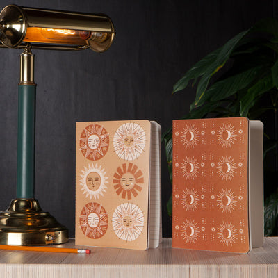 Soleil Notebooks | Set of Two Notebooks Danica Studio (Now Designs)  Paper Skyscraper Gift Shop Charlotte