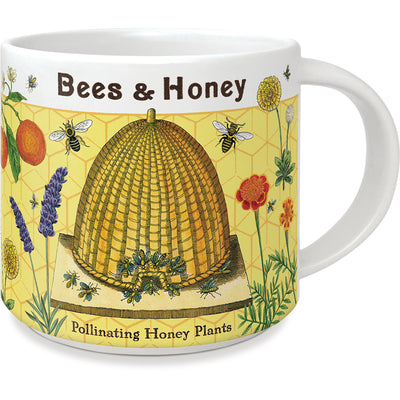 Bees & Honey Mug Kitchen Cavallini Papers & Co., Inc.  Paper Skyscraper Gift Shop Charlotte