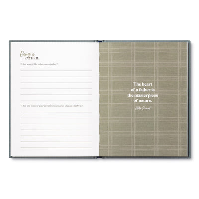 My Dad In His Own Words | Fill in Book Books - Fill In Compendium Paper Skyscraper Gift Shop Charlotte