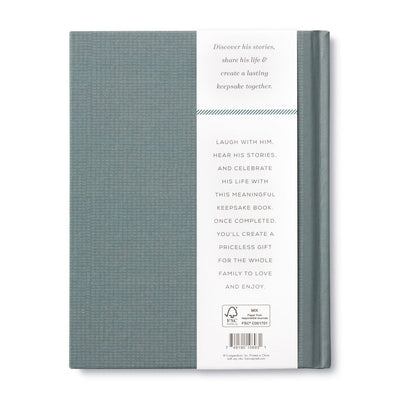 My Dad In His Own Words | Fill in Book Books - Fill In Compendium Paper Skyscraper Gift Shop Charlotte