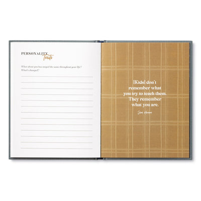 My Dad In His Own Words | Fill in Book Books - Fill In Compendium Paper Skyscraper Gift Shop Charlotte