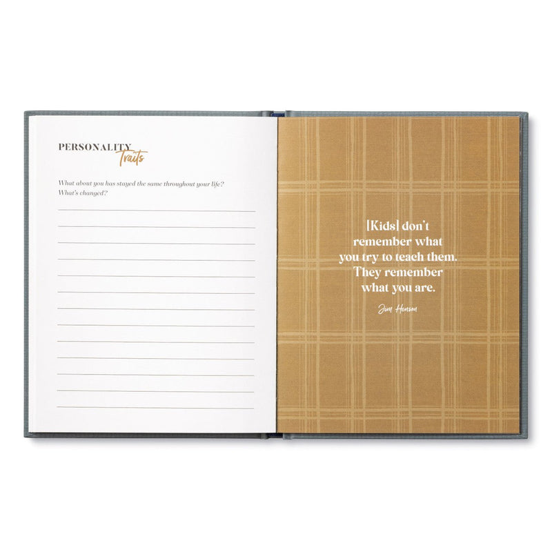 My Dad In His Own Words | Fill in Book Books - Fill In Compendium Paper Skyscraper Gift Shop Charlotte