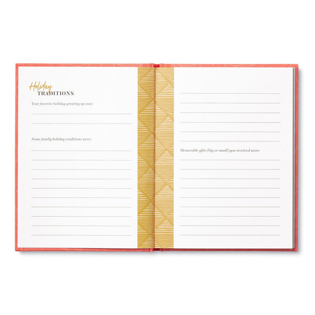 My Mom Interview Journal Books - Fill In Compendium Paper Skyscraper Gift Shop Charlotte