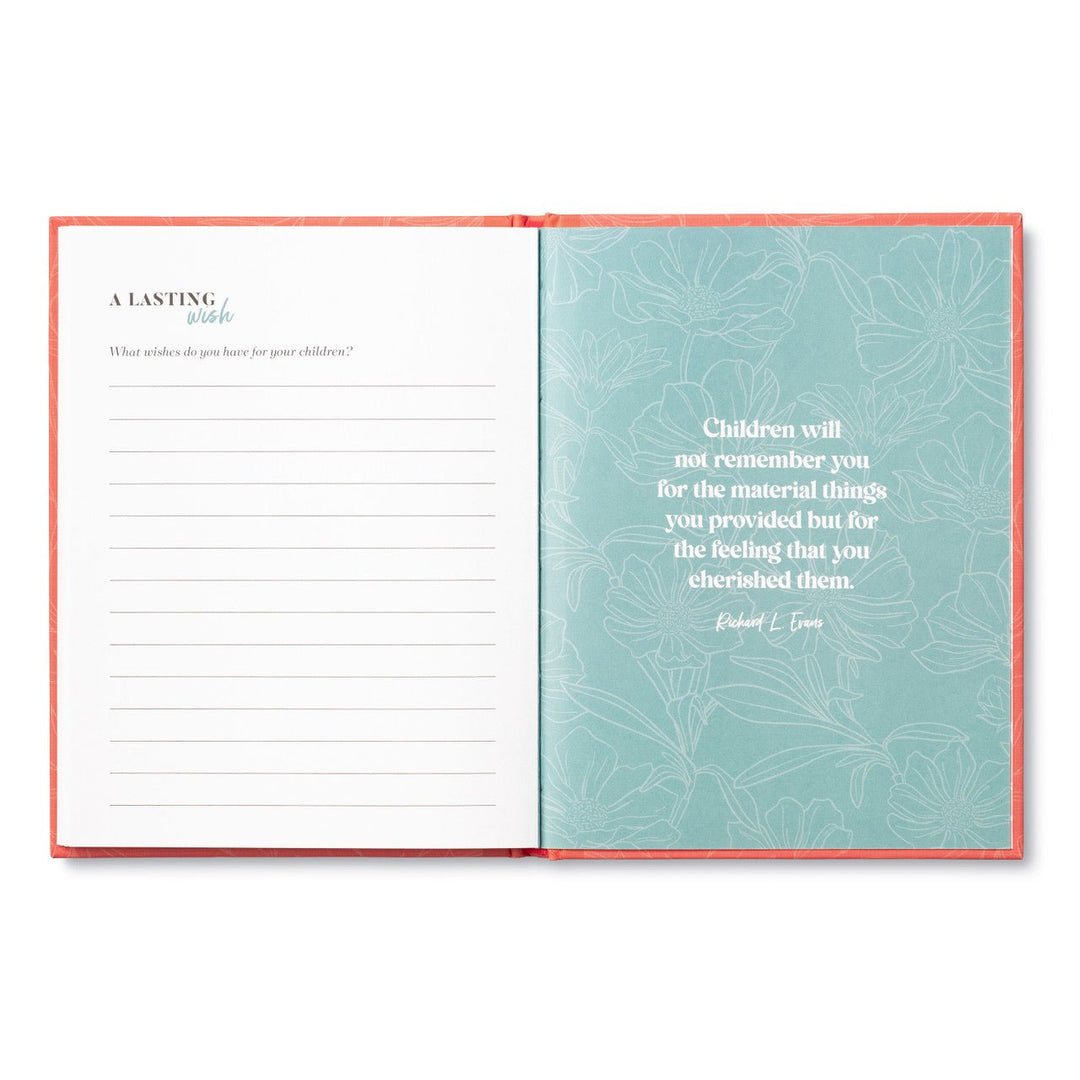 My Mom Interview Journal Books - Fill In Compendium Paper Skyscraper Gift Shop Charlotte