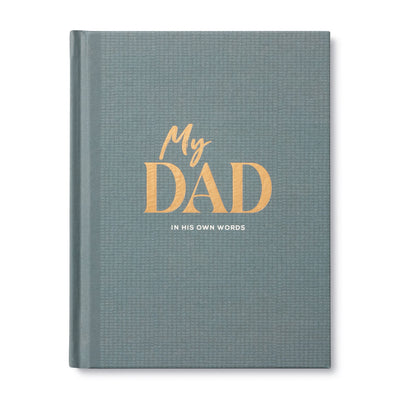 My Dad Interview Book (2023) Giftable Books Compendium  Paper Skyscraper Gift Shop Charlotte