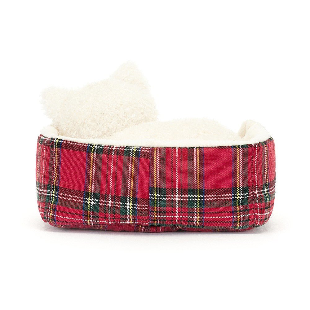 Napping Nipper Westie Stuffed Animals Jellycat  Paper Skyscraper Gift Shop Charlotte