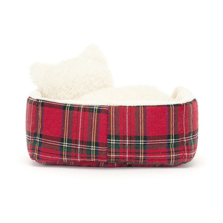Napping Nipper Westie Stuffed Animals Jellycat  Paper Skyscraper Gift Shop Charlotte