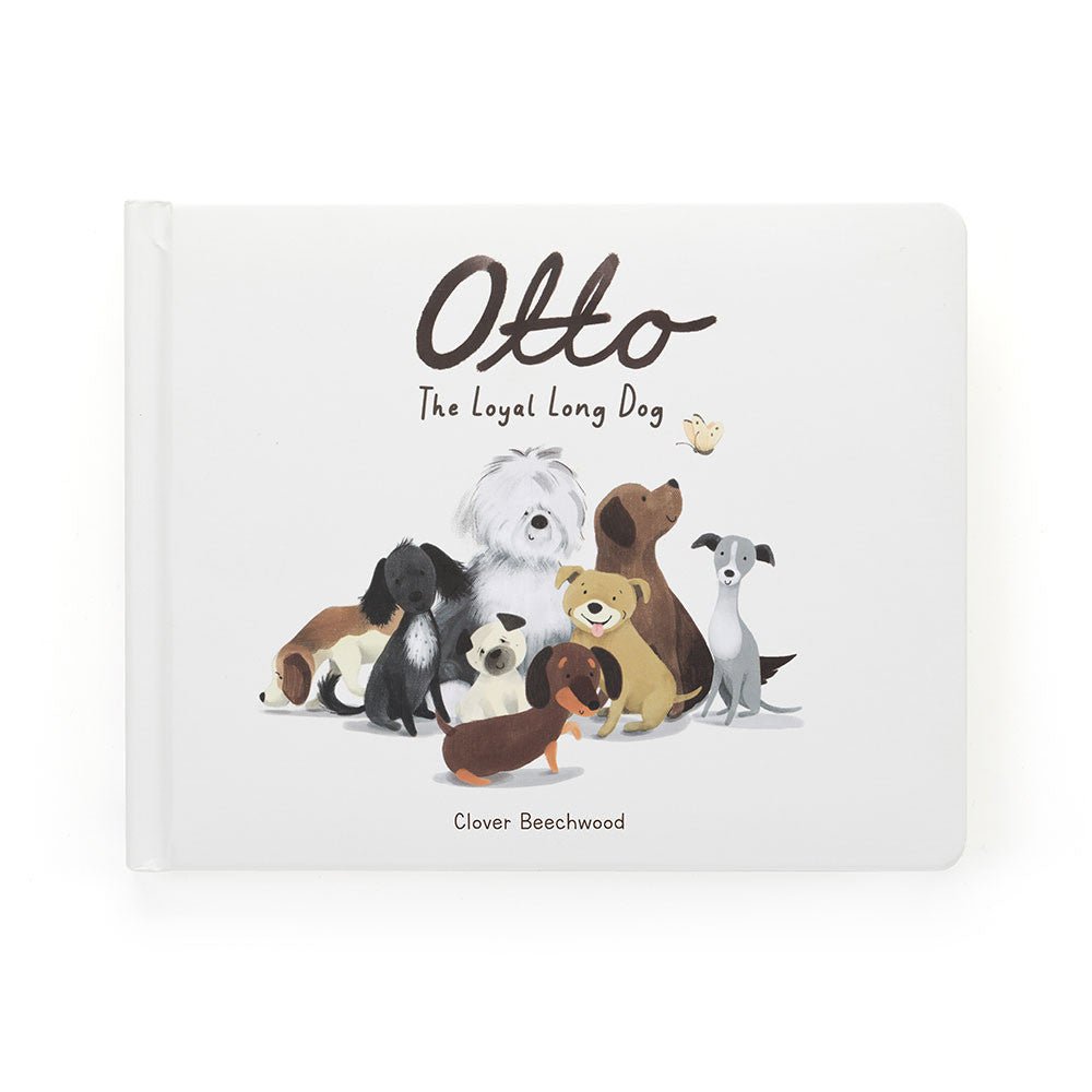 Otto the Loyal Long Dog Book BOOK Jellycat  Paper Skyscraper Gift Shop Charlotte
