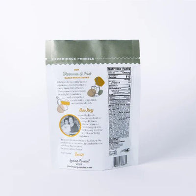 Parmesan & Herb 4.5oz Medium Pouch Local Food Piedmont Pennies  Paper Skyscraper Gift Shop Charlotte