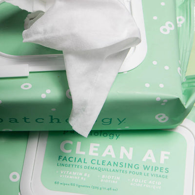 Clean AF Facial Cleansing Wipes Beauty + Wellness Rare Beauty Brands  Paper Skyscraper Gift Shop Charlotte