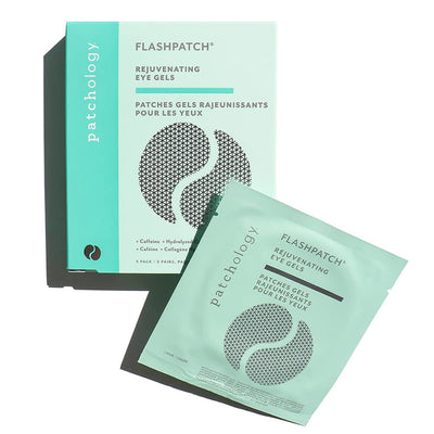 FlashPatch Rejuvenating Eye 5 Minute HydroGels Box Beauty + Wellness Rare Beauty Brands  Paper Skyscraper Gift Shop Charlotte