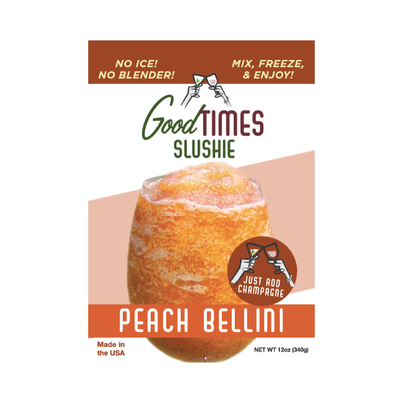 Peach Bellini Slushie