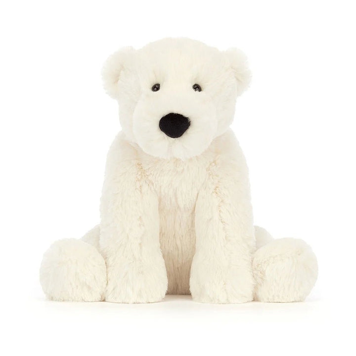 Perry Polar Bear | Medium Stuffed Animals Jellycat  Paper Skyscraper Gift Shop Charlotte
