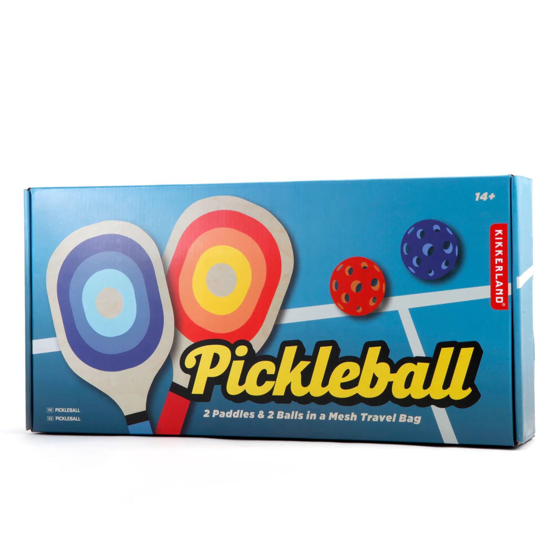 Pickleball Singles Game Set Outdoor - Beach & Pool Accessories & Games Kikkerland Paper Skyscraper Gift Shop Charlotte