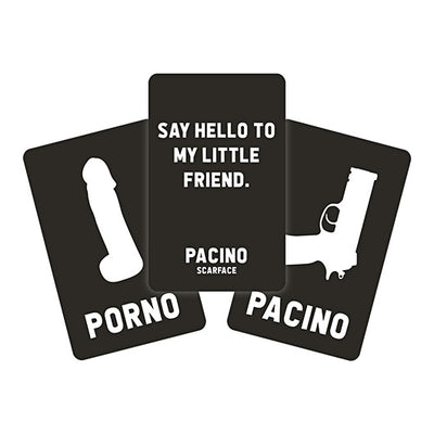 Trivia - Porno or Pacino  Gift Republic  Paper Skyscraper Gift Shop Charlotte