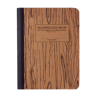 Decomposition Book | Woodgrain Notebooks Michael Roger Press  Paper Skyscraper Gift Shop Charlotte