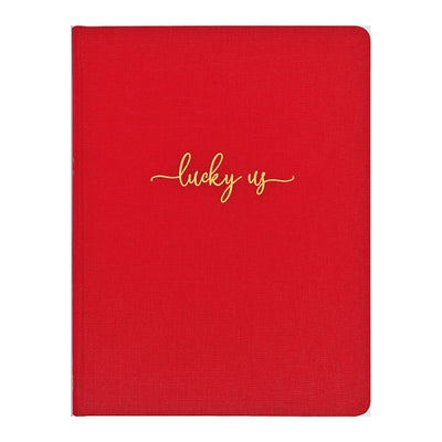 LUCKY US: A COUPLE'S DISCOVERY JOURNAL IN 52 WEEKS Notebooks Peter Pauper Press, Inc.  Paper Skyscraper Gift Shop Charlotte