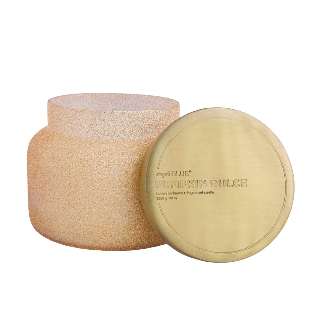 Pumpkin Dulce Glam Candle | 48oz Jar Candle Home & Garden Capri Blue Paper Skyscraper Gift Shop Charlotte